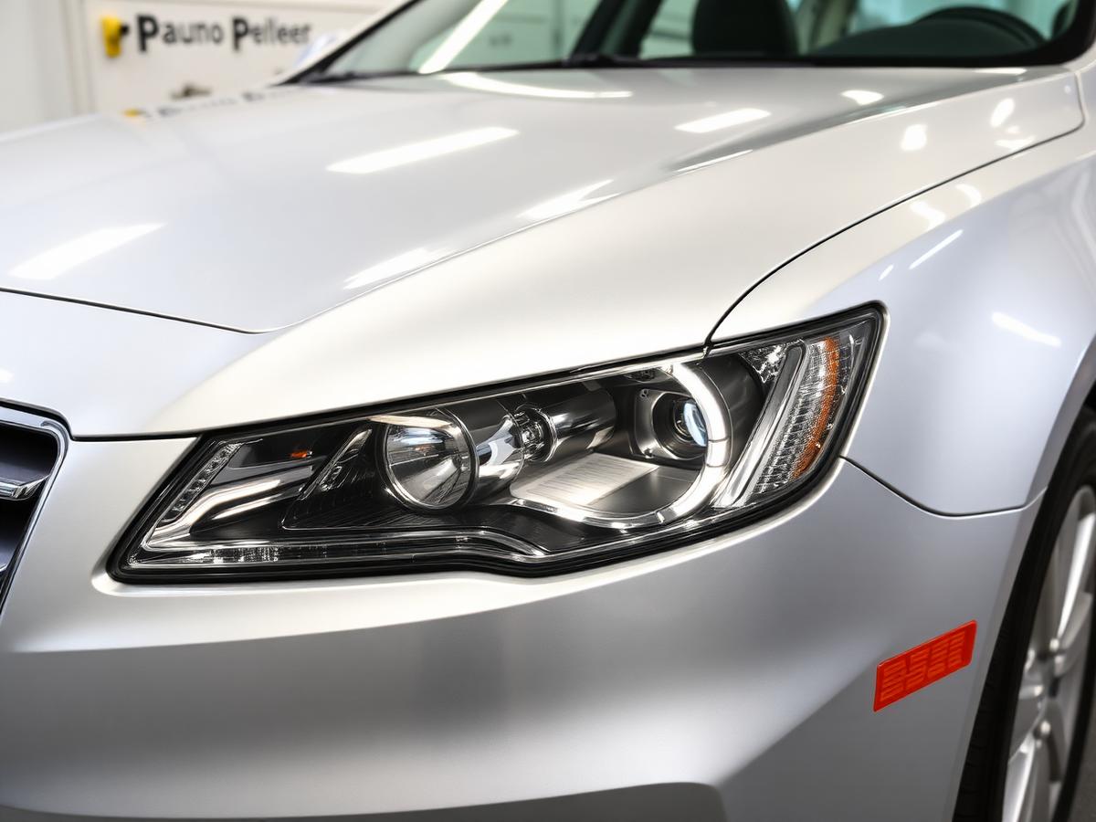 Front-End Collision — after repair
