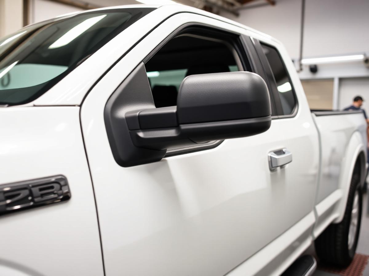 Door Scrape & Dent — after repair